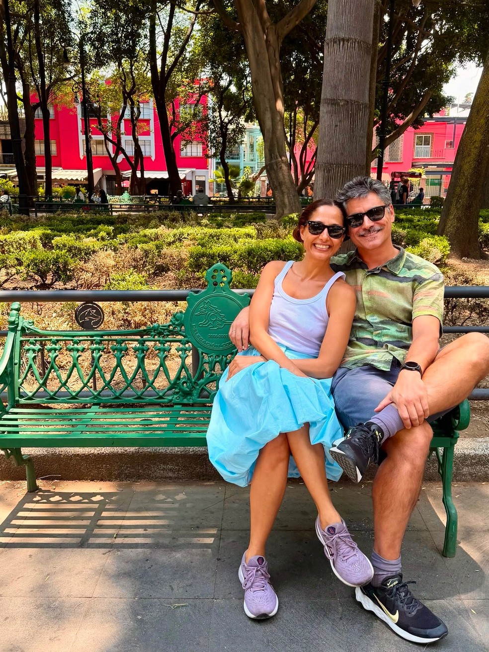 Camila Pitanga mostra viagem com o noivo antes de casamento: 'Que venham muitas outras aventuras' — Foto: Reprodução/ Instagram