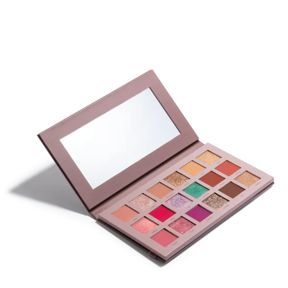 Paleta de Sombras Glam to Go, de Nah Cardoso by BLZ — Foto: Divulgação
