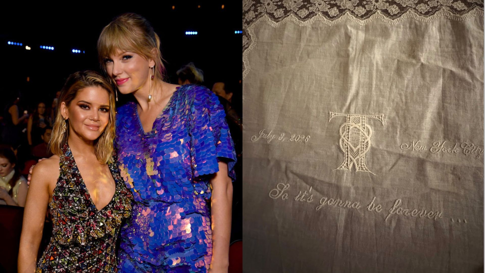 Maren Morris revela detalhes de lembranças do casamento de Taylor Swift