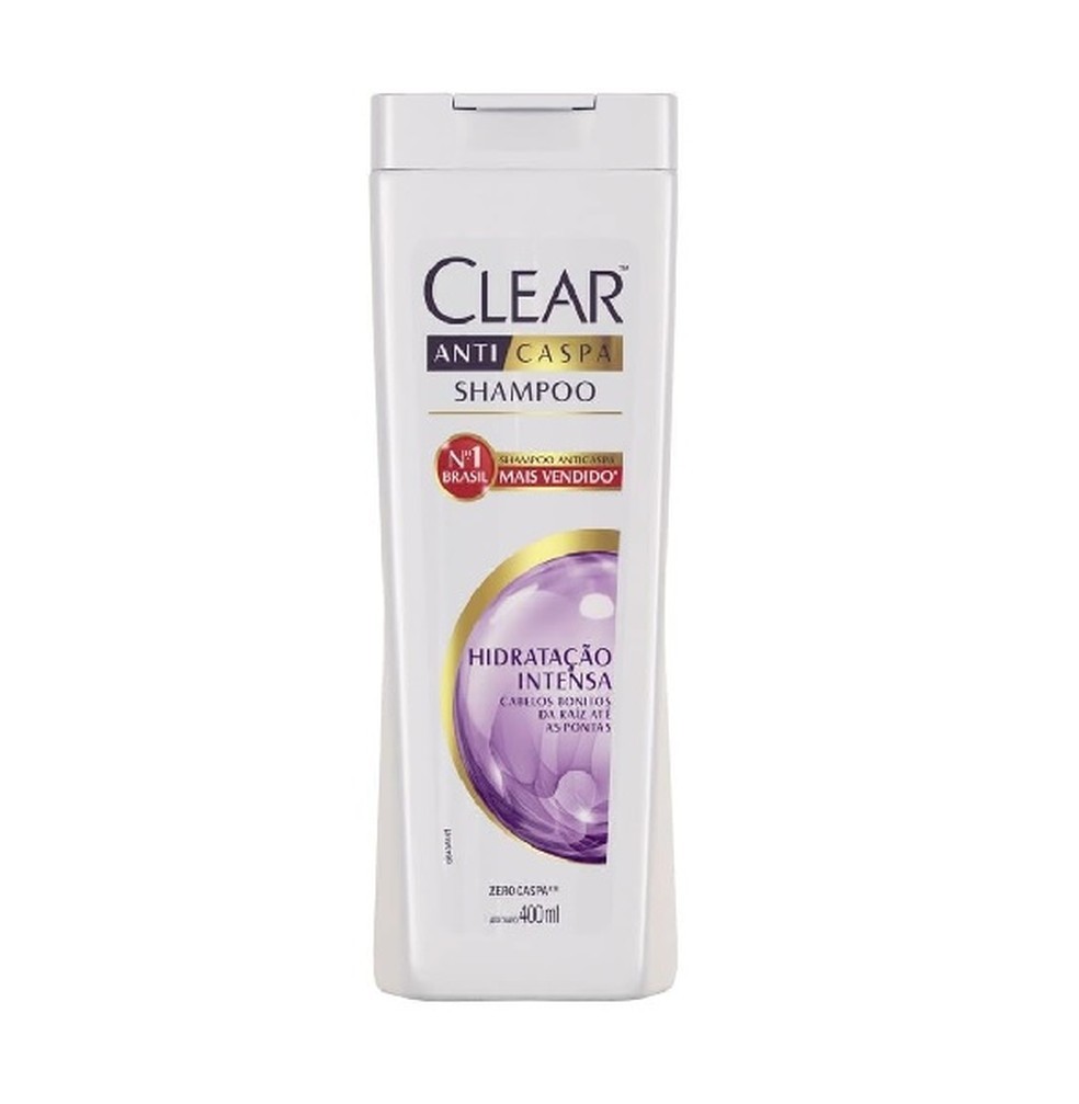 Shampoo Anticaspa Clear tem fragrância de notas frutadas e florais — Foto: Reprodução/Amazon