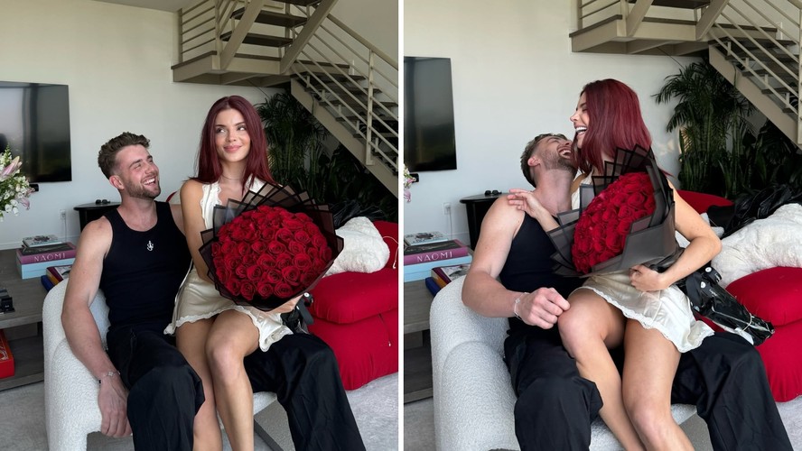 Gkay e Harry Jowsey posaram em clima de romance