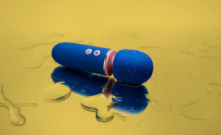 8 vibradores varinha mágica para experimentar com gosto; na foto, Vibrador Plim Varinha Mágica, de pantynova