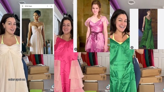 Looks de celebridades por muito menos: loja recria vestidos e viraliza na web
