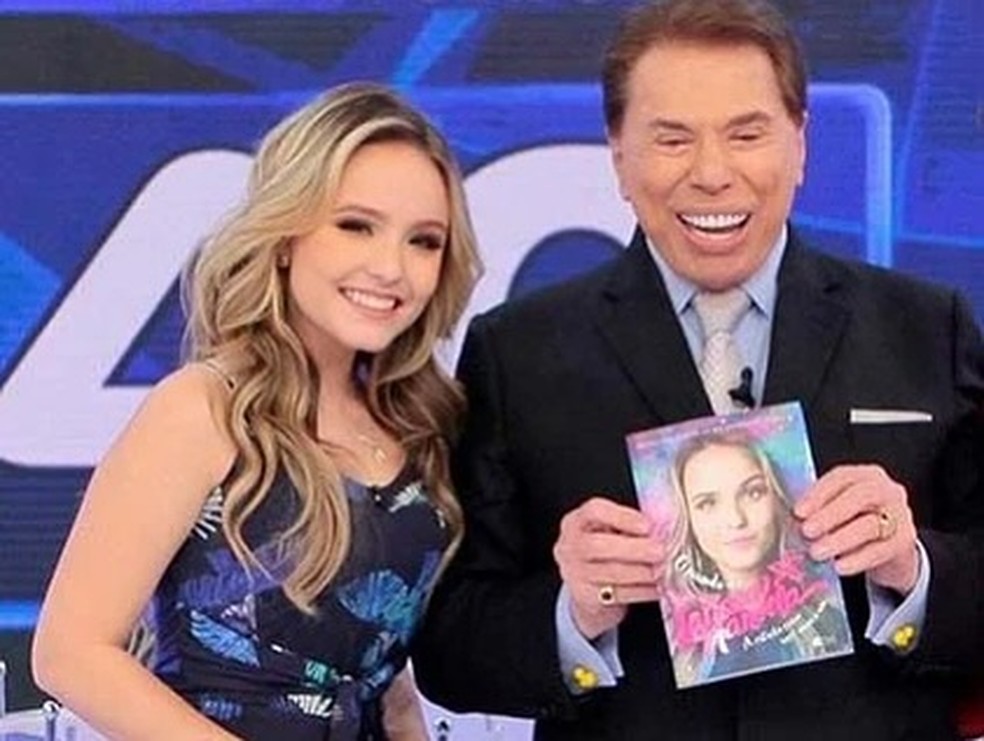 Larissa Manoela faz homenagem após morte de Silvio Santos — Foto: Reprodução/Instagram