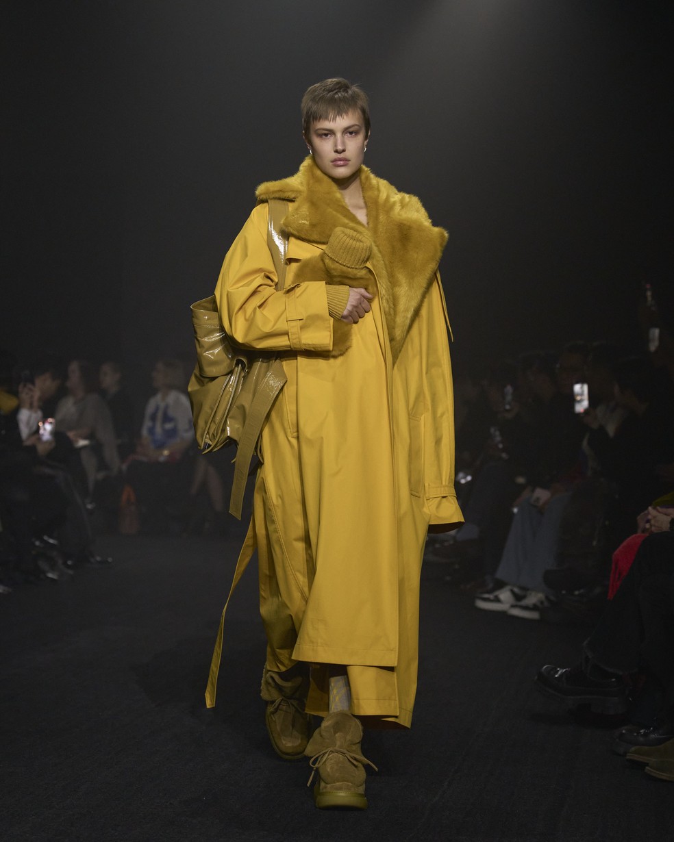 Burberry na Semana de Moda de Londres — Foto: Divulgação