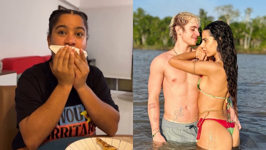 Tia Milena fala sobre casamento de Juliano Floss e Marina Sena e web reage