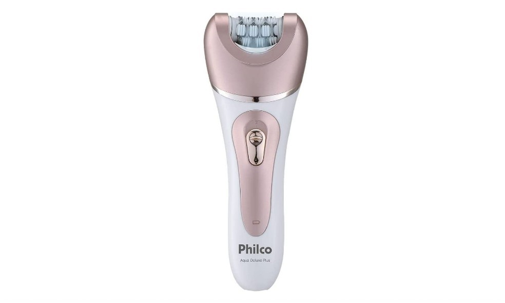 Philco Deluxe Plus oferece múltiplos encaixes para auxiliar na depilação, massagem, e limpeza da pele — Foto: Reprodução/Amazon