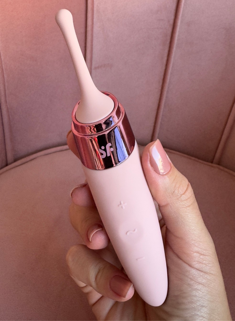 Vibrador Twirling Deligth, de Satisfyer (R$ 799) — Foto: Divulgação