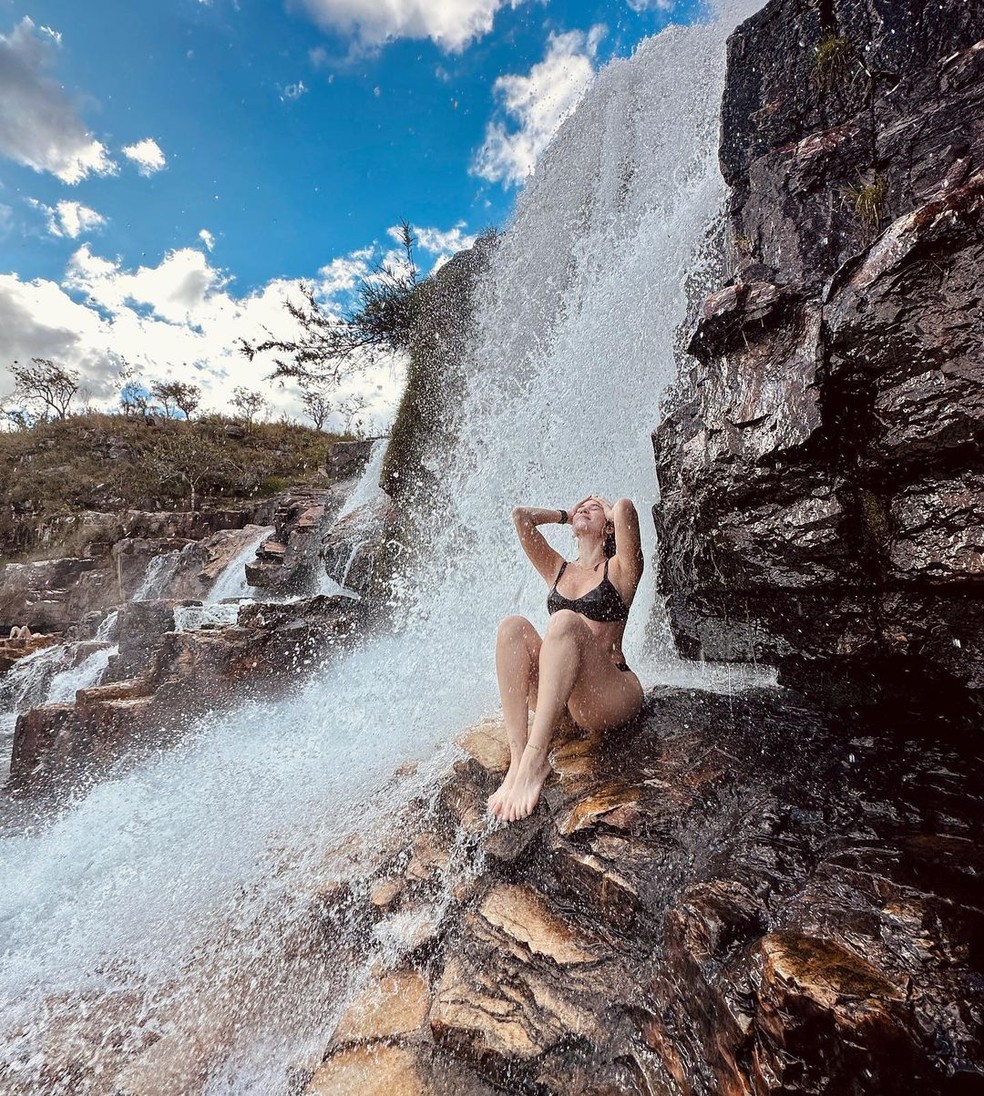 Ana Clara curtiu mini-férias ao lado de amigos e namorado — Foto: Reprodução/ Instagram