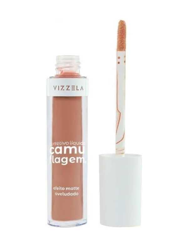 Corretivo líquido Camuflagem Vizzela