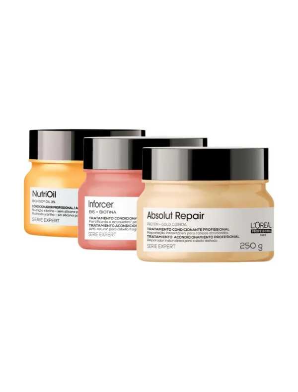 Cronograma Capilar Máscaras L'oréal Expert
