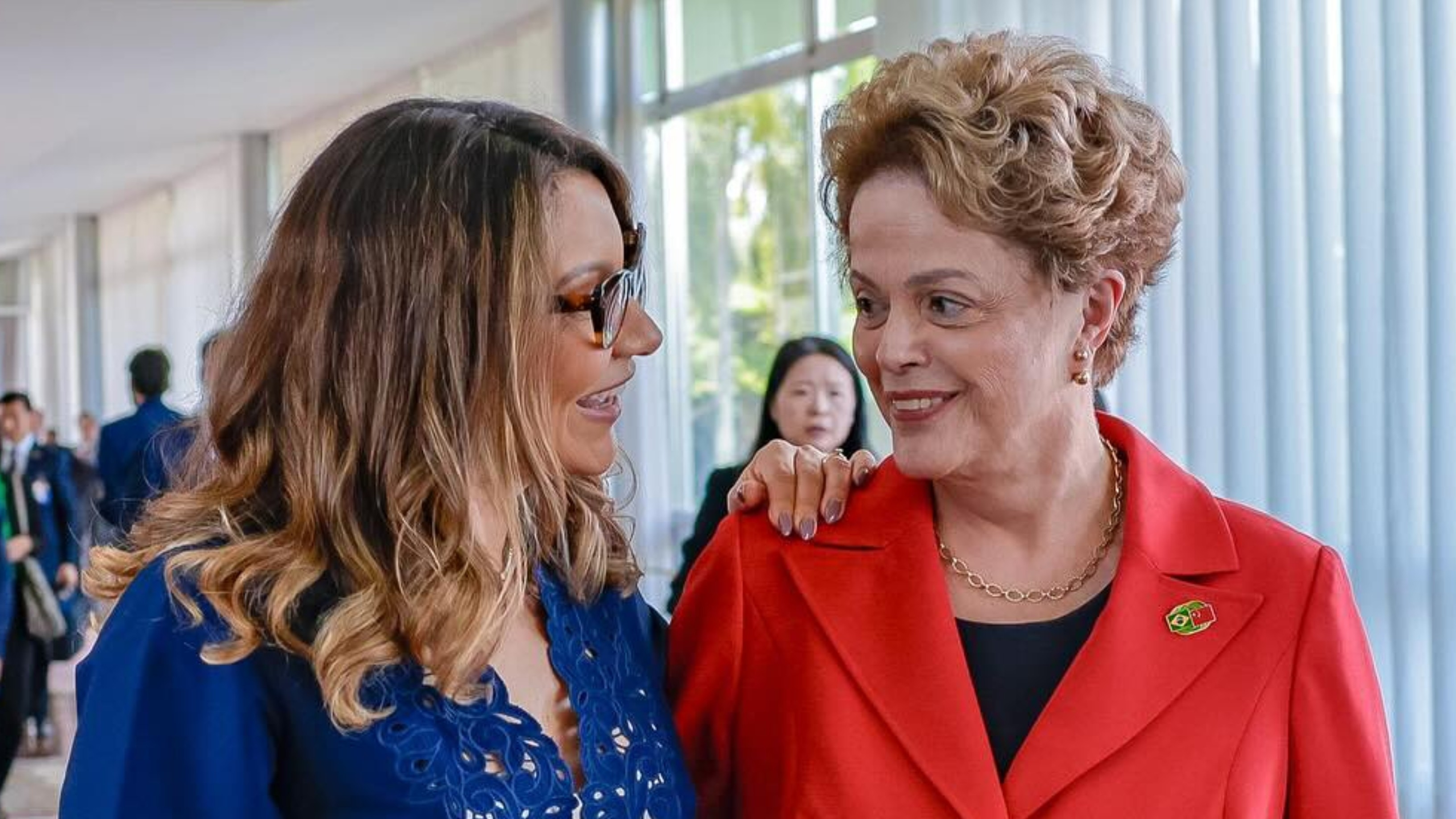 Janja homenageia Dilma Rousseff no aniversário de 77 anos da ex ...