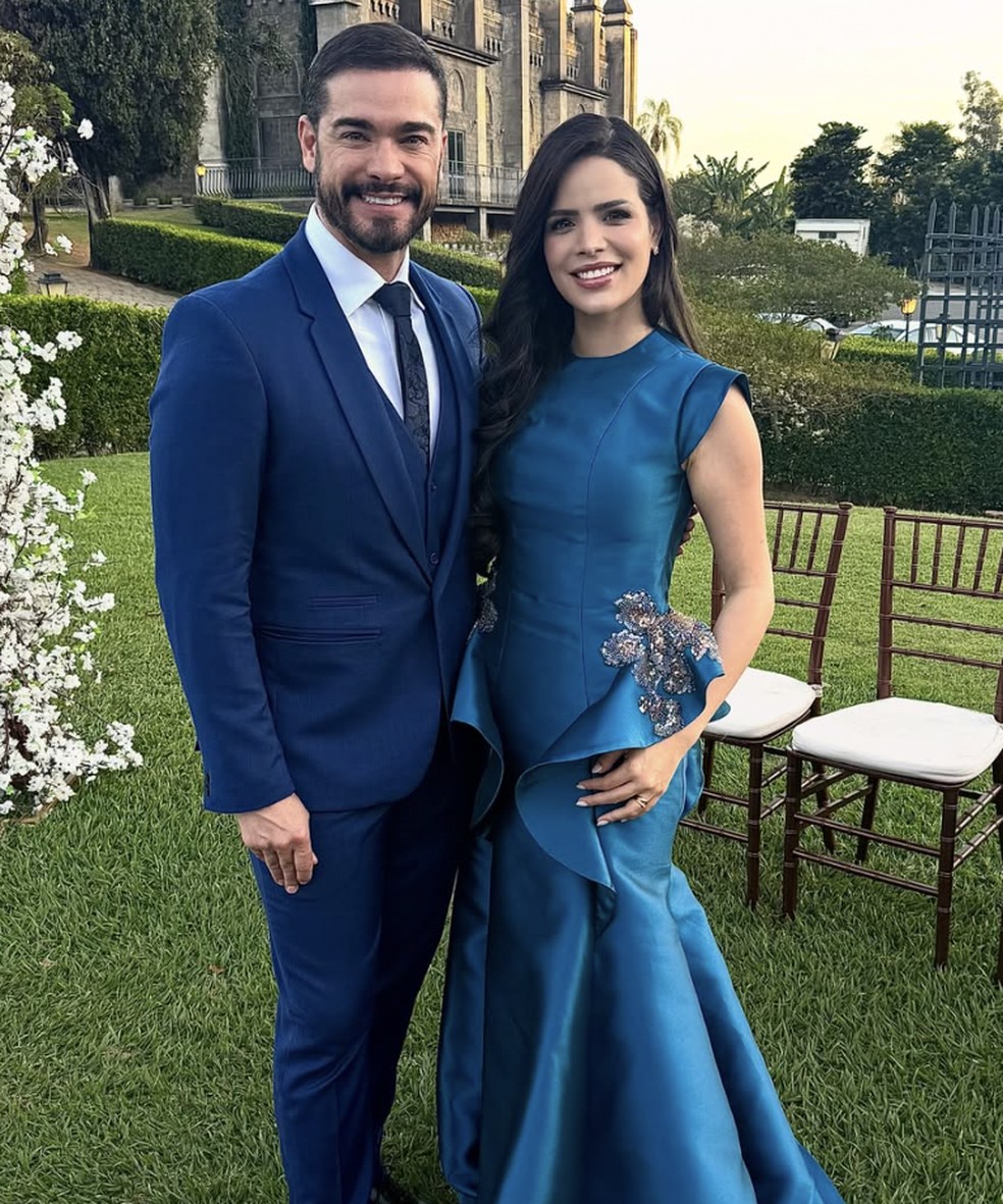 Sidney Sampaio se casou em Vinhedo, no interior de São Paulo — Foto: Reprodução/ Instagram