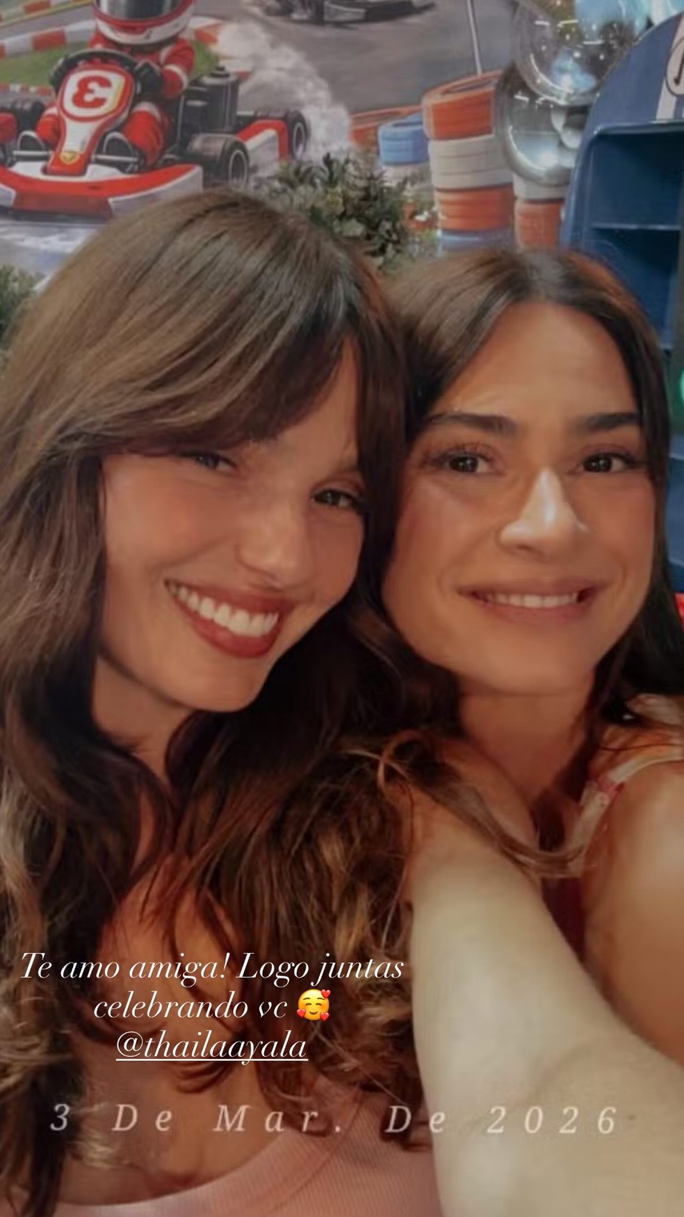 Ayla e Valverde — Foto: Reprodução/ Instagram