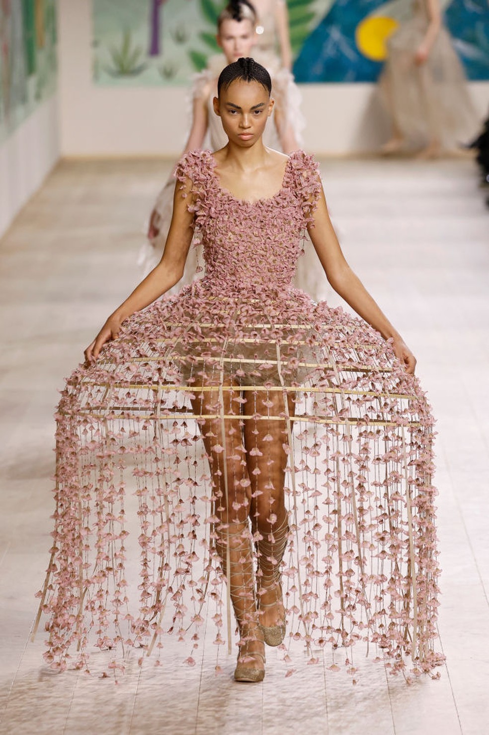 Desfile Dior Primavera/Verão 2025 — Foto: Getty Images