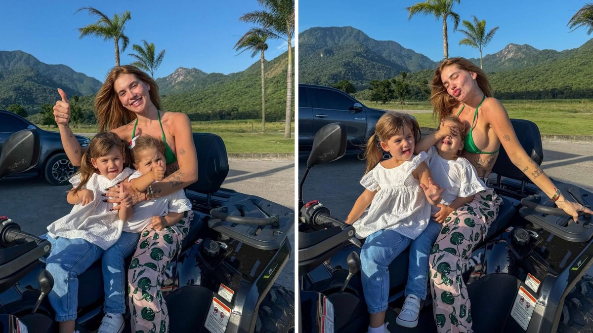 Virginia celebra chegada da família em casa de praia em Mangaratiba para o  Carnaval