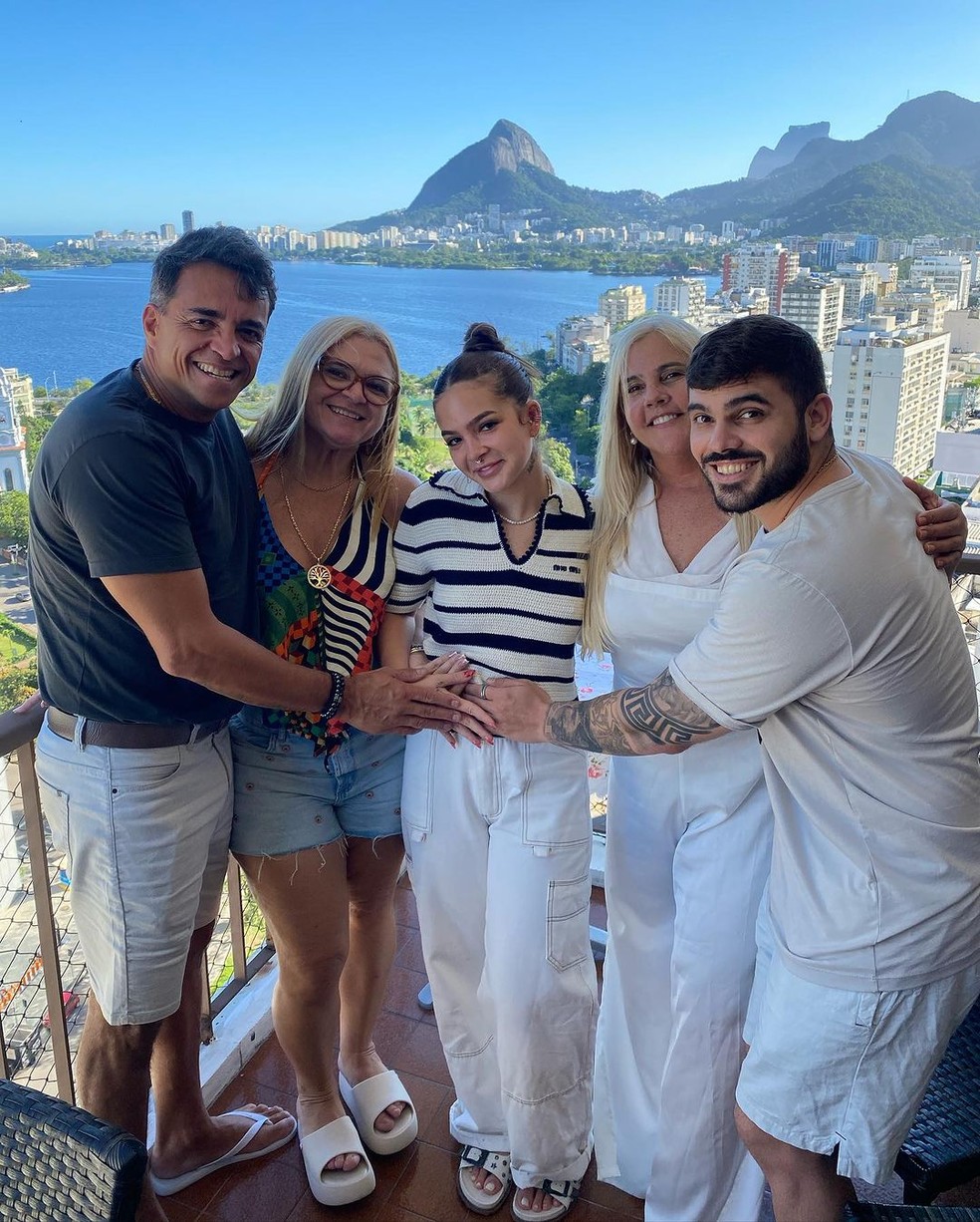 Mel Maia e família sugerem sobre gravidez da atriz nas redes sociais — Foto: Reprodução/Instagram