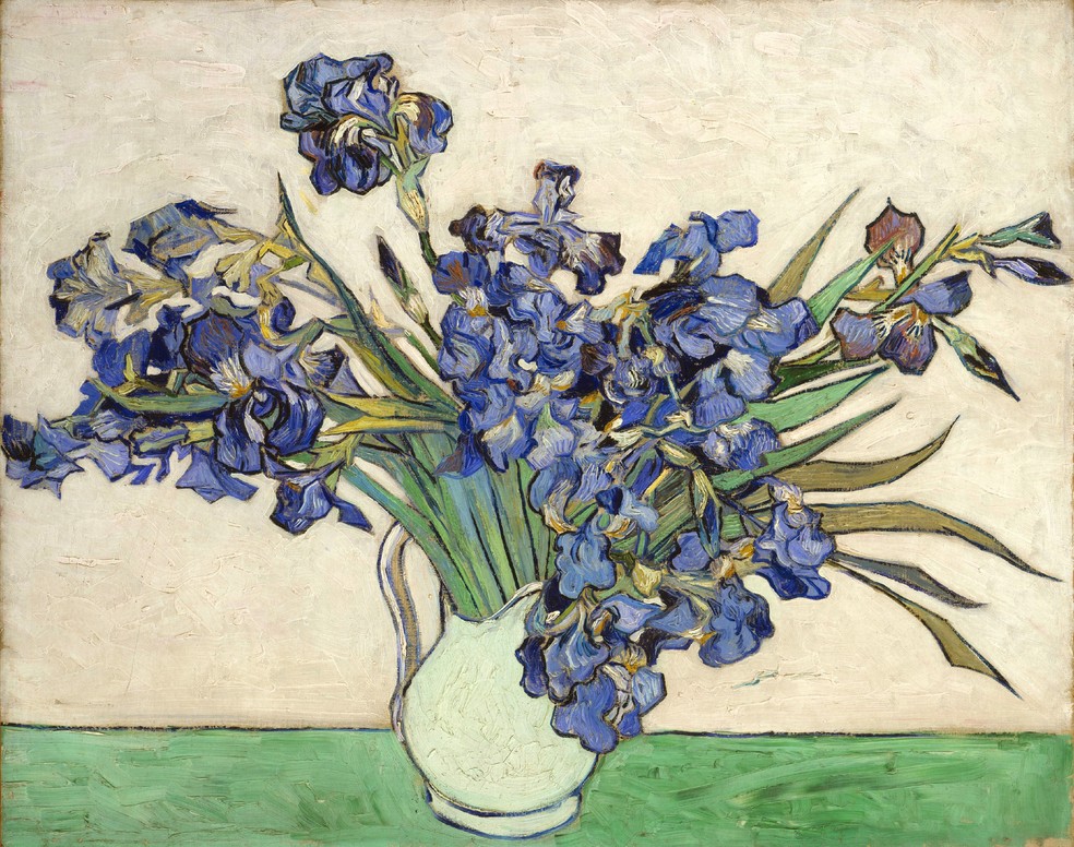 Lírios, de Van Gogh — Foto: Getty Images