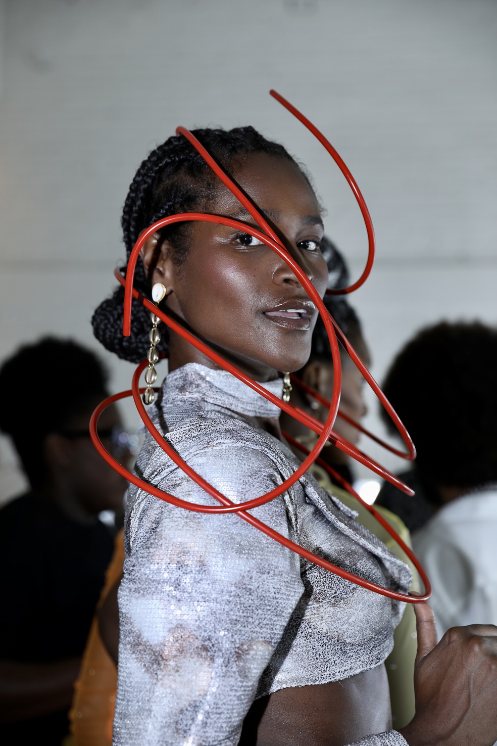 Backstage do desfile AZ Marias SPFW N 56 — Foto: Gabriela Queiro