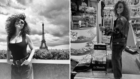Juliana Paes abre álbum de fotos de viagem à Paris: 'Tower Crush'