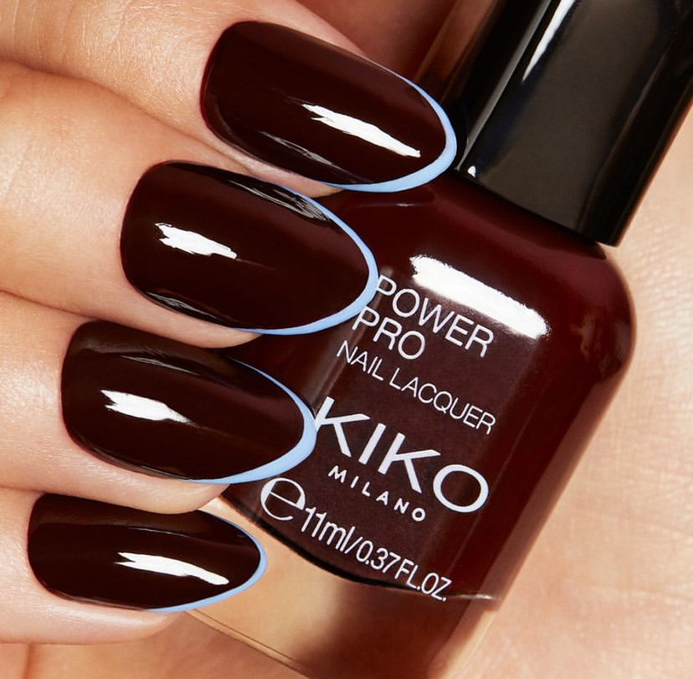Esmalte vinho Kiko — Foto: Instagram/@kikomilanobr