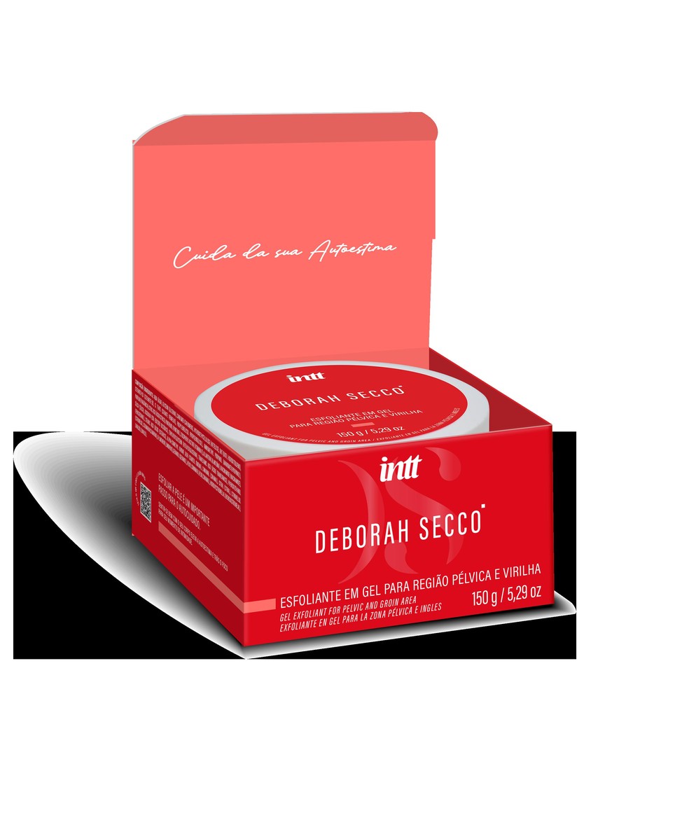 Esfoliante Íntimo INTT e Deborah Secco — Foto: Divulgação