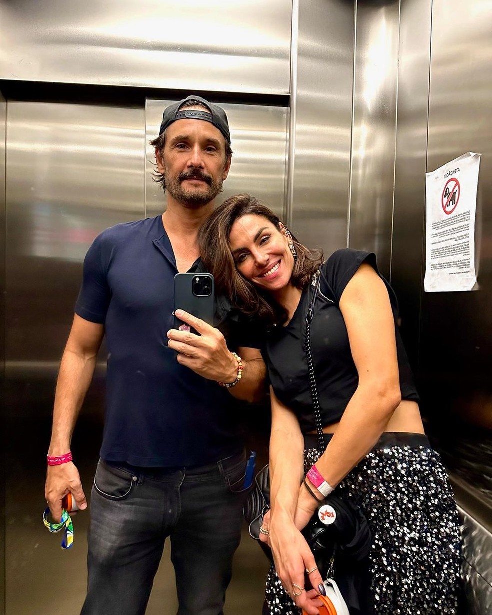 Rodrigo Santoro e Mel Fronckowiak são casados desde 2016 — Foto: Reprodução/ Instagram