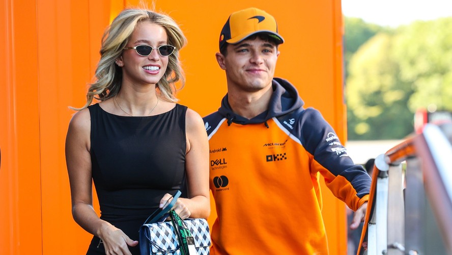Acabou? Atriz portuguesa deixa de seguir Lando Norris após flagras em  Mônaco e aumenta boatos de término