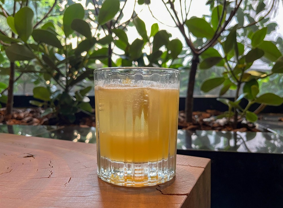 Drink Macunaíma Renaissance São Paulo Hotel — Foto: Divulgação