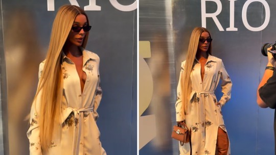 RioFW: Brunna Gonçalves brilha na 1ª fila de desfile e revela que maternidade a deixou 'menos ousada' na moda