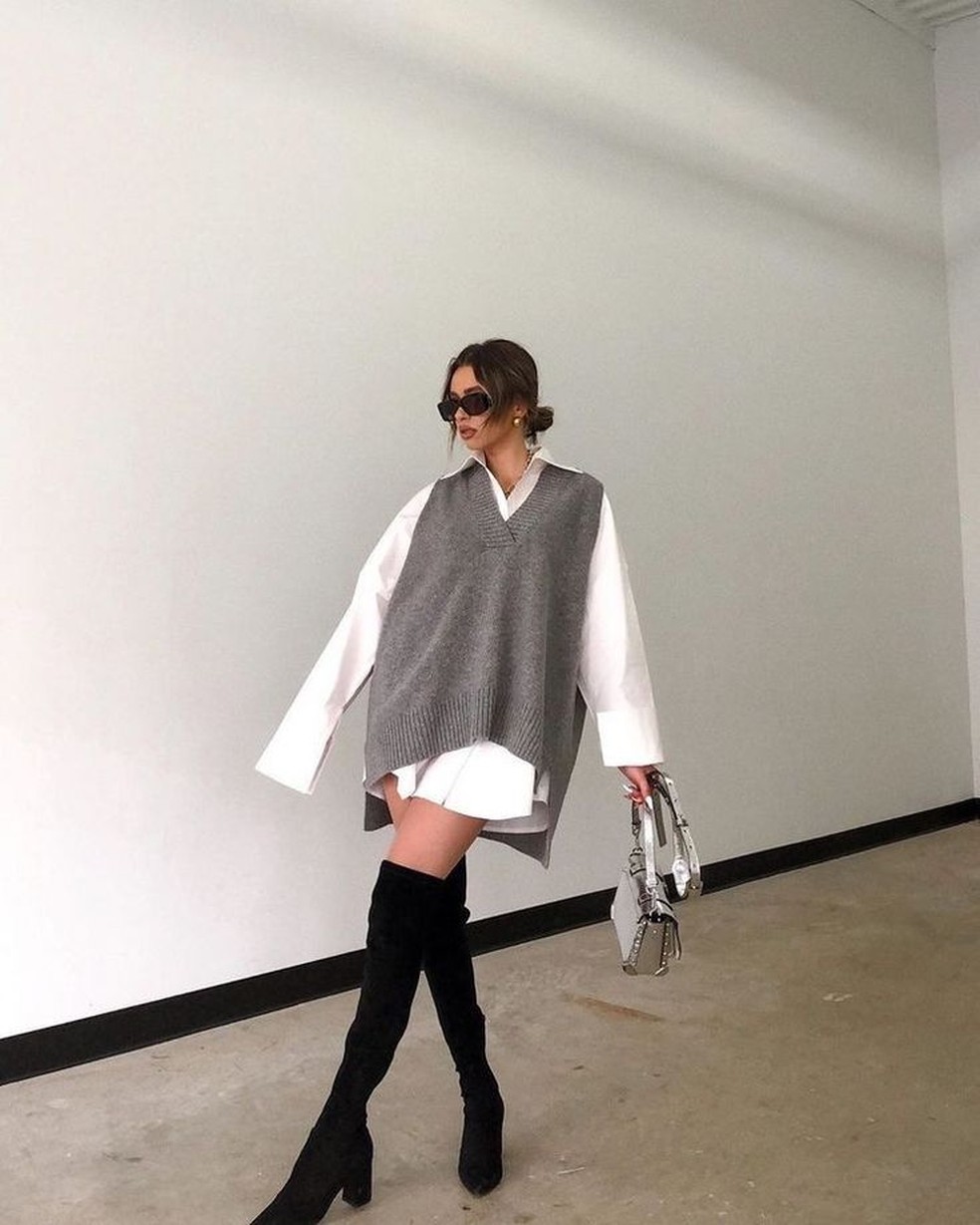 Com sua capacidade de transformar qualquer conjunto, essas botas são um must-have para quem adora se destacar na moda — Foto: Reprodução/Pinterest @audraerdahl