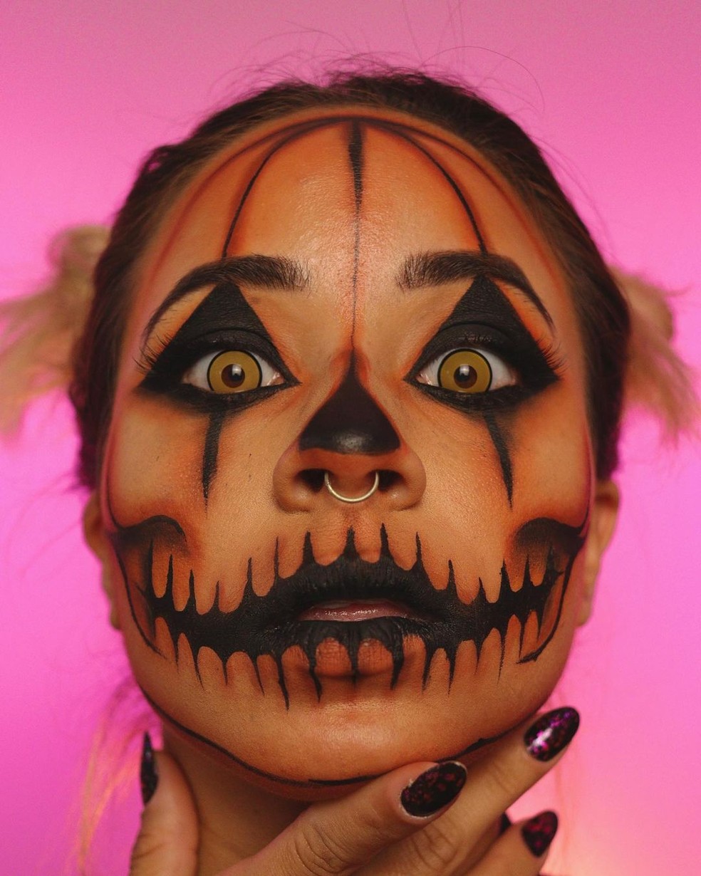 Aprenda a fazer uma maquiagem fácil de Halloween - Revista Marie