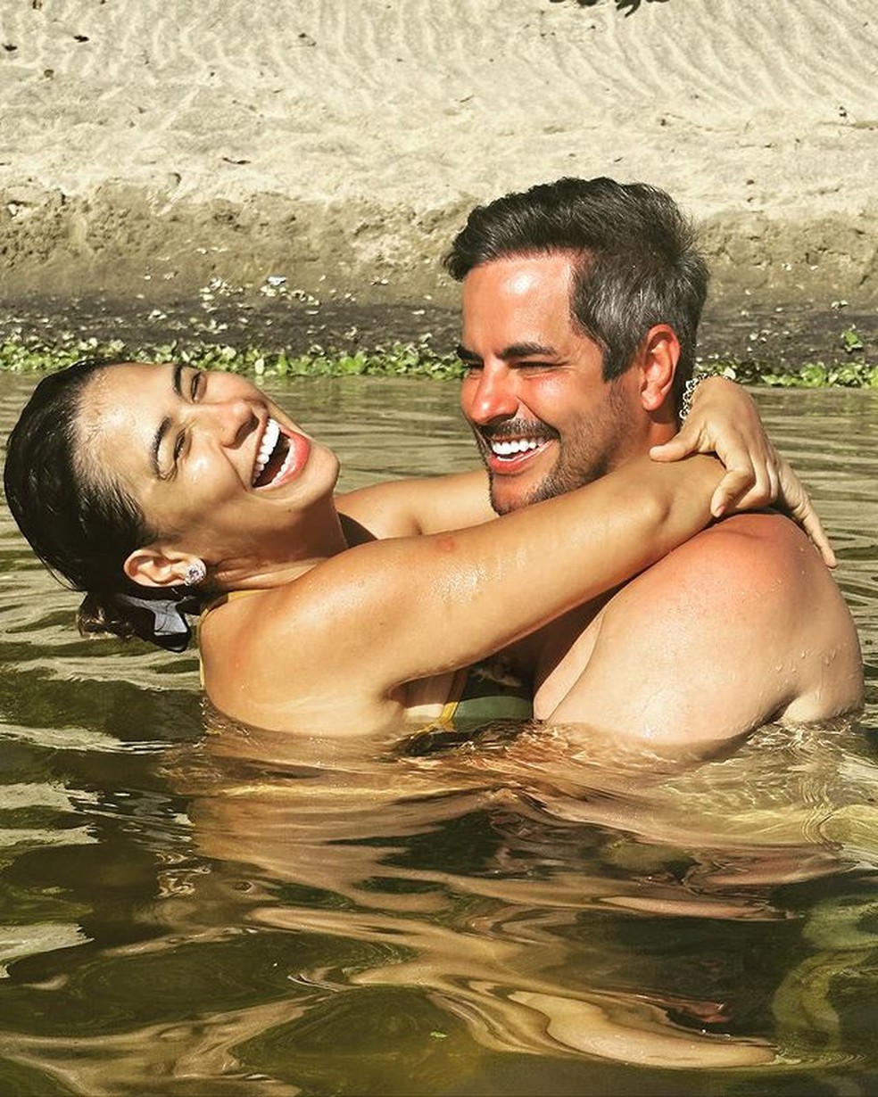 Simone Mendes ganha homenagem de aniversário do marido, Kaka — Foto: Reprodução / Instagram