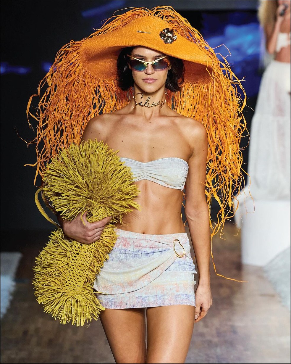 Desfile Salinas - SPFW N58 — Foto: Reprodução/Instagram @salinas