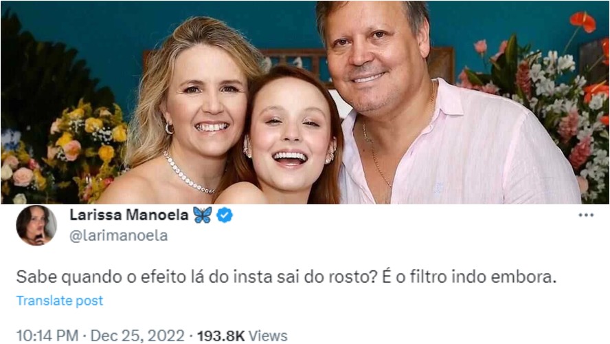 Enquanto isso, no Instagram da Netflix brasileira Família