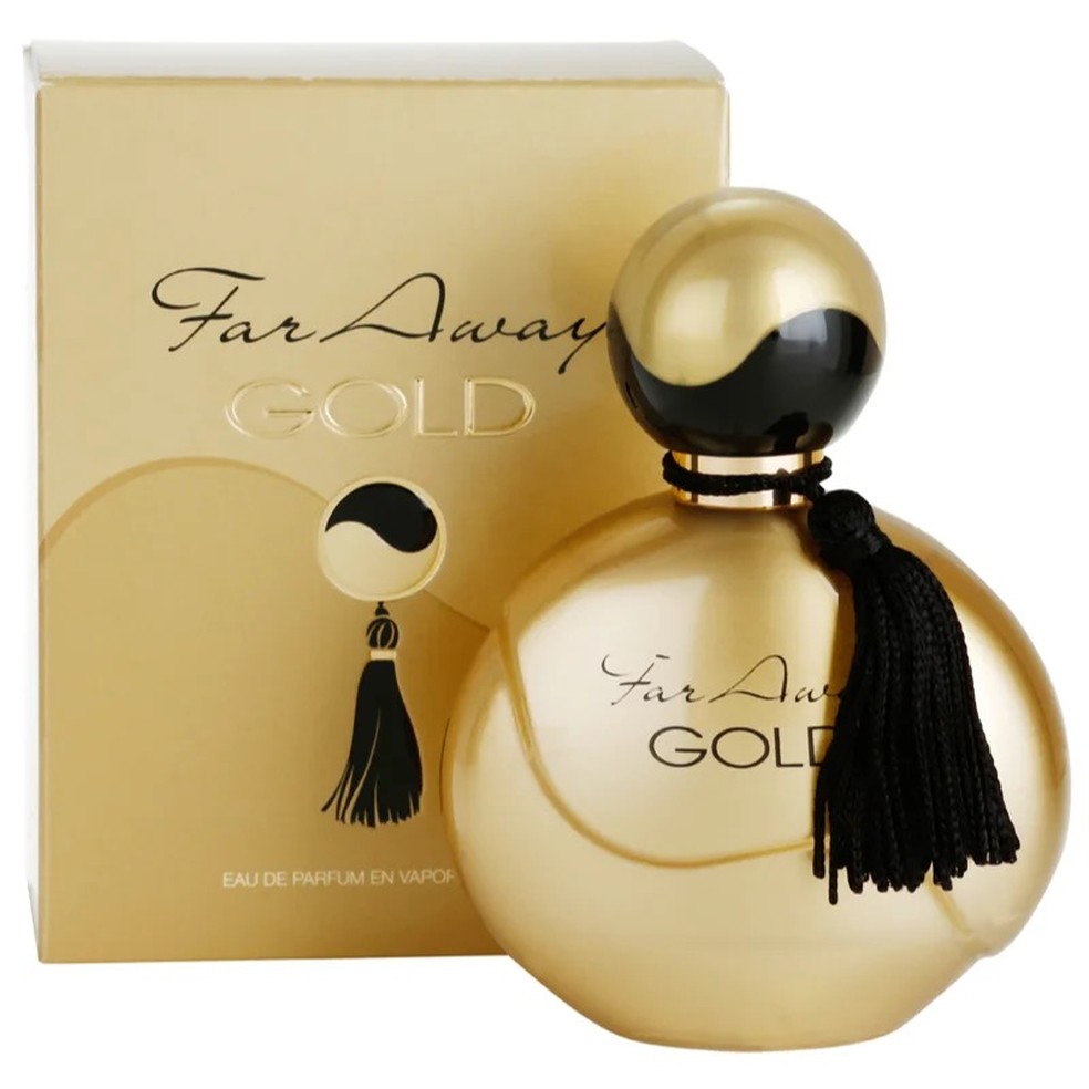 As notas quentes de baunilha, jasmim e sândalo de Far Away Gold, oferece a sofisticação e sensualidade que os taurinos amam — Foto: Reprodução/Avon