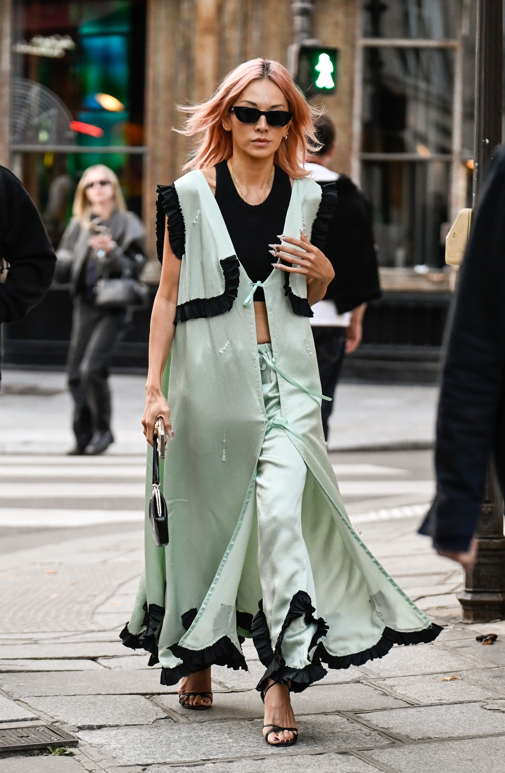 Verde-menta é a tendência mais cool e inesperada da temporada — Foto: Getty Images