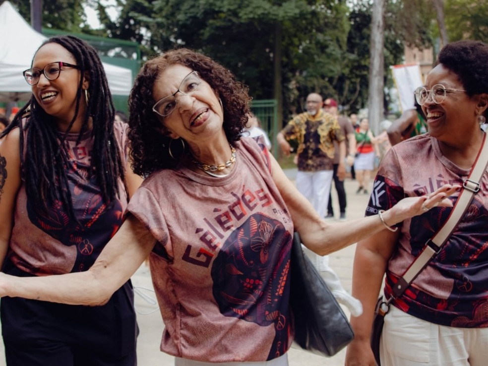 Geledés é instituto homenageado por enredo da Mocidade Unida da Mooca no Carnaval de São Paulo — Foto: Reprodução/Instagram