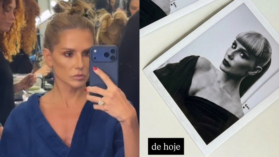 Deborah Secco renova visual e aposta em franjinha para novo trabalho
