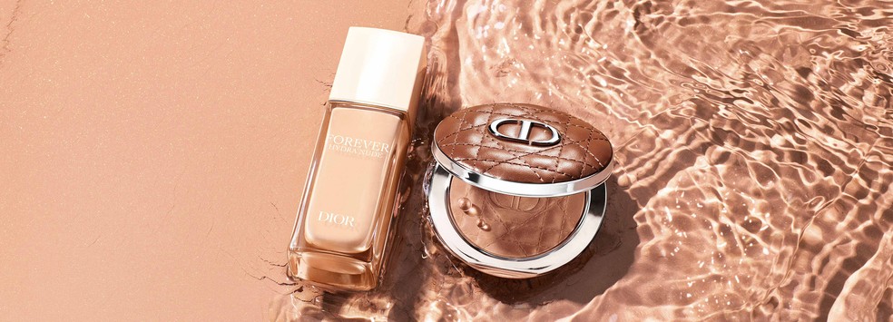 Dior Forever Hydra Nude e Dior Forever Nude Bronze — Foto: Foto: Divulgação