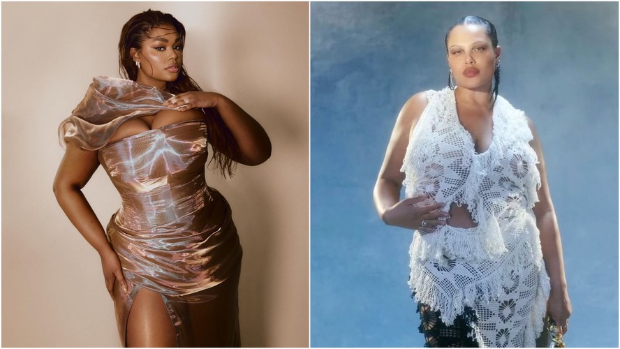 Precious Lee e Alva Claire, duas modelos gordas que estão revolucionando a moda