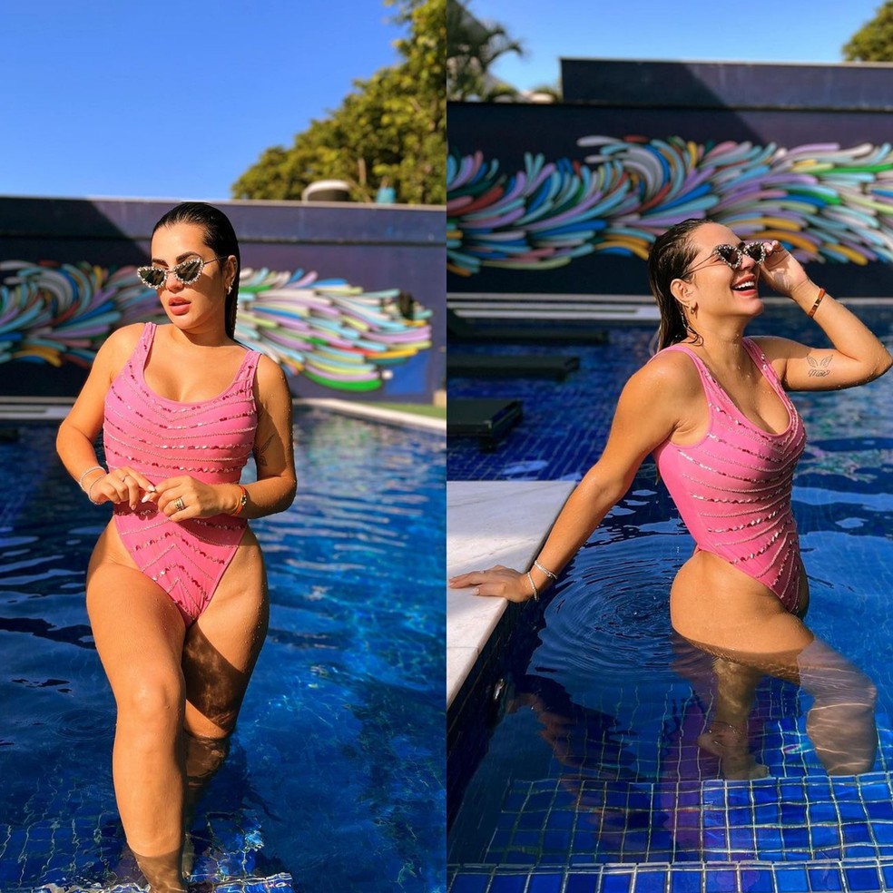 Look de Deolane Bezerra valorizou corpo curvilíneo da influenciadora — Foto: Reprodução Instagram