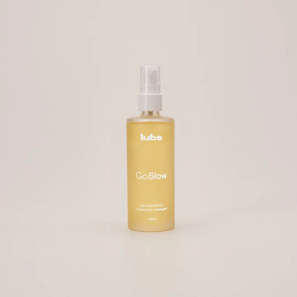 Óleo de massagem multifuncional Go Slow, de Lubs (R$ 149) — Foto: Divulgação