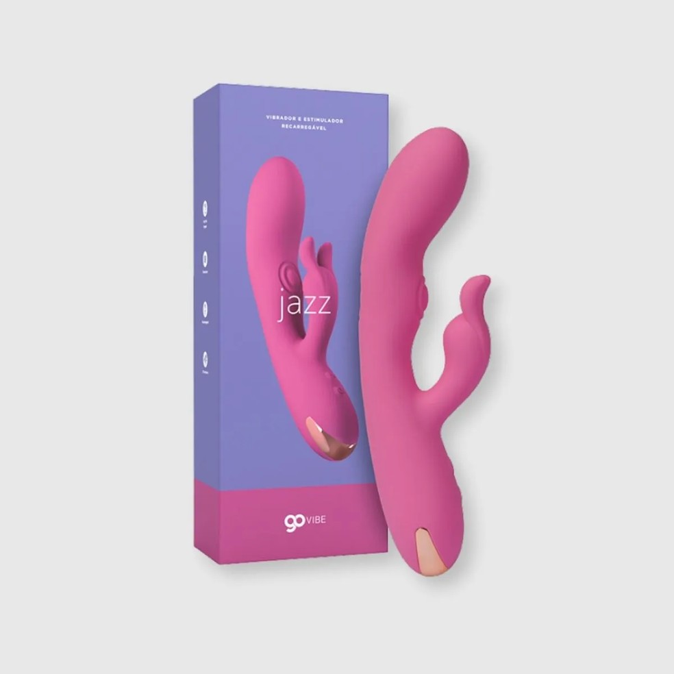 Vibrador e Estimulador Jazz, de Go Vibe (R$ 349) — Foto: Divulgação