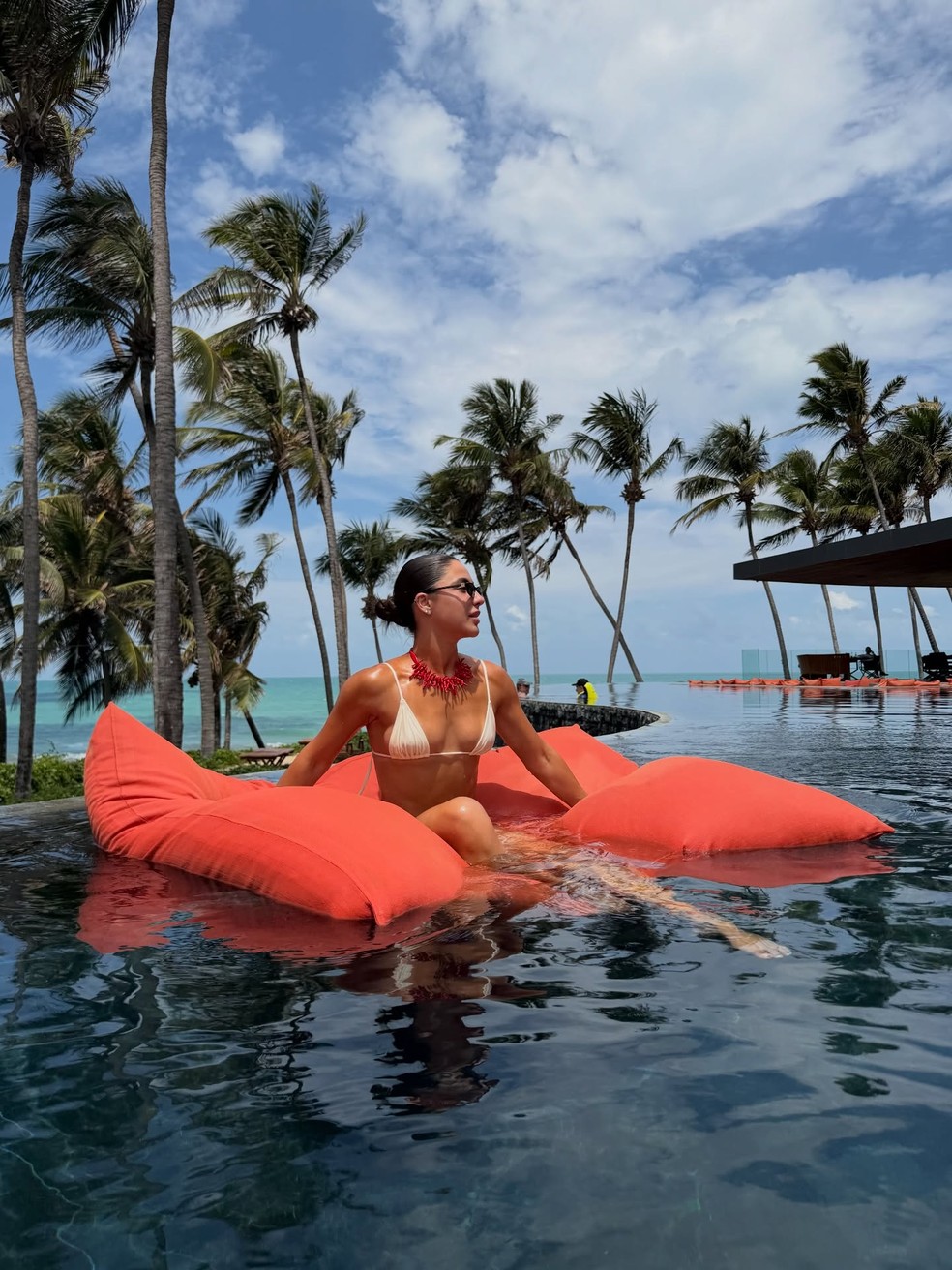 Gabriela Versiani e Murilo Huff curtem férias no Ceará — Foto: Reprodução/Instagram