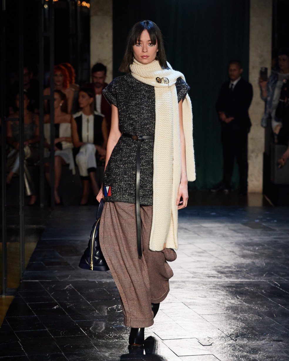 Coleção Louis Vuitton apresentada em São Paulo para convidados — Foto: Divulgação/Zé Takahashi