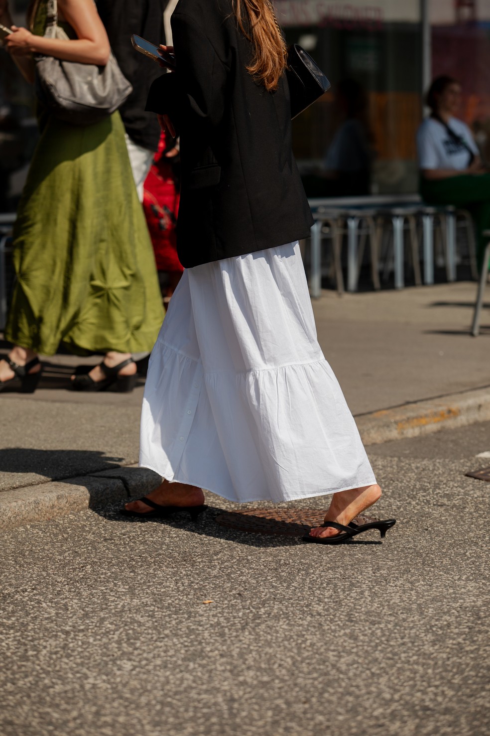 Street style na Copenhagen Fashion Week 2024 — Foto: @adilsonss__