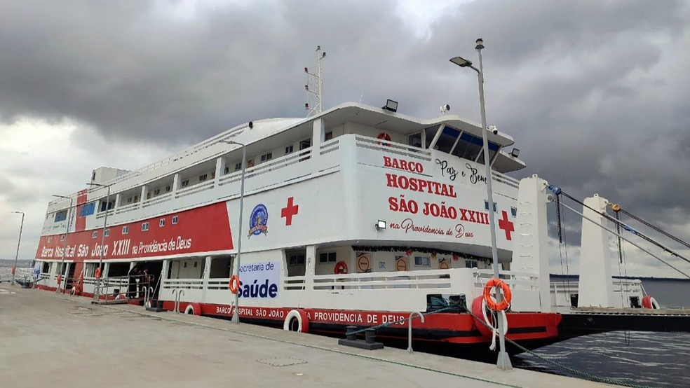 Barco Hospital São João XXIII — Foto: Divulgação
