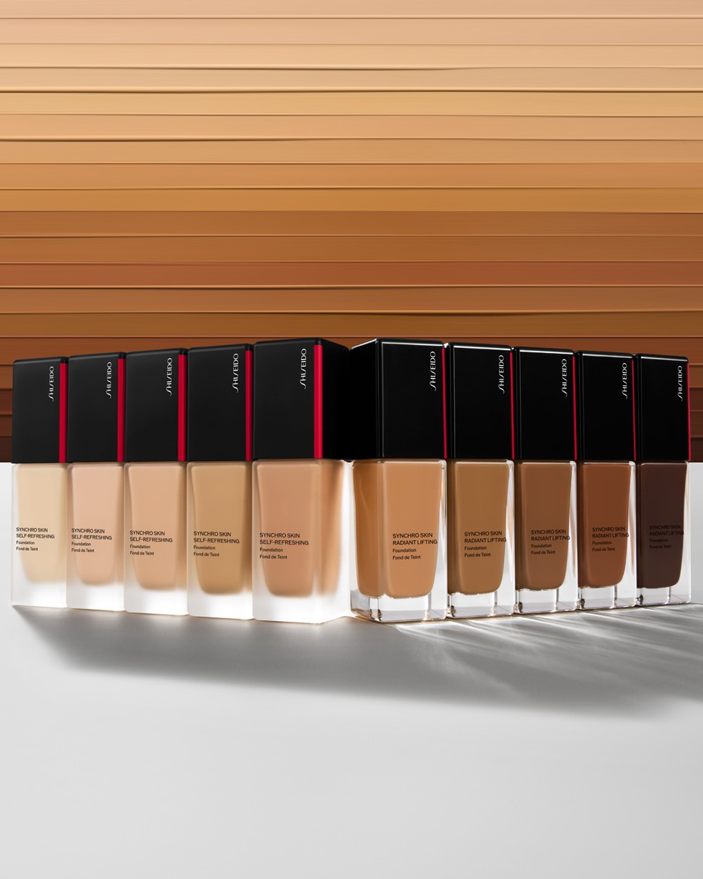 Synchro Skin Self-Refreshing e Synchro Skin Radiant Lifting, Shiseido — Foto: Foto: Divulgação