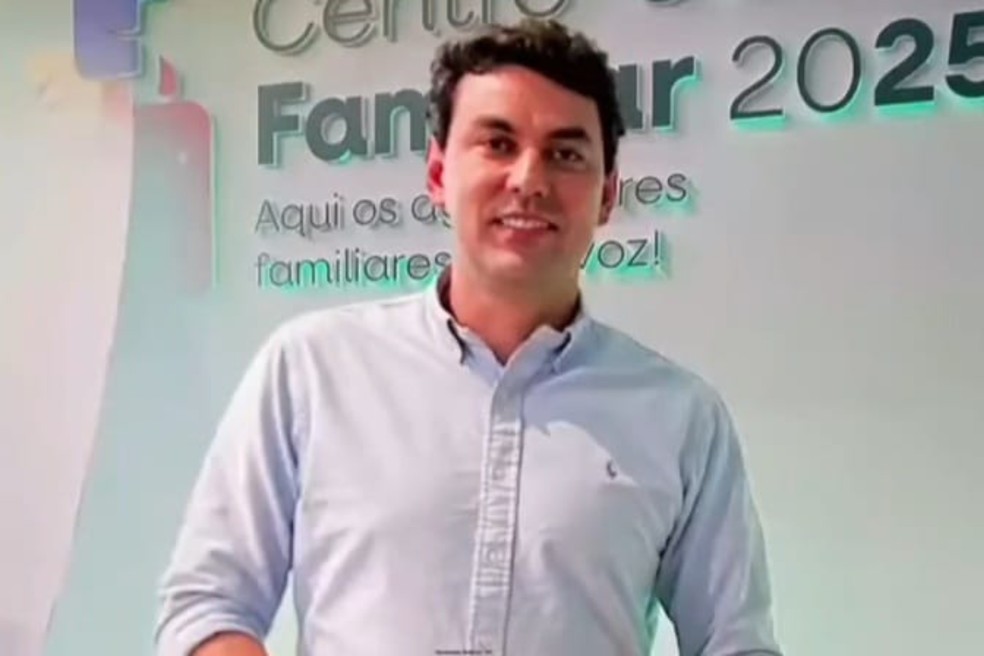 Thales Naves Alves Machado, secretário de Governo da Prefeitura de Itumbiara, atirou contra os dois filhos e, em seguida, tirou a própria vida — Foto: Reprodução